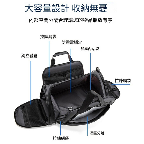 雙肩斜背兩用背包_3