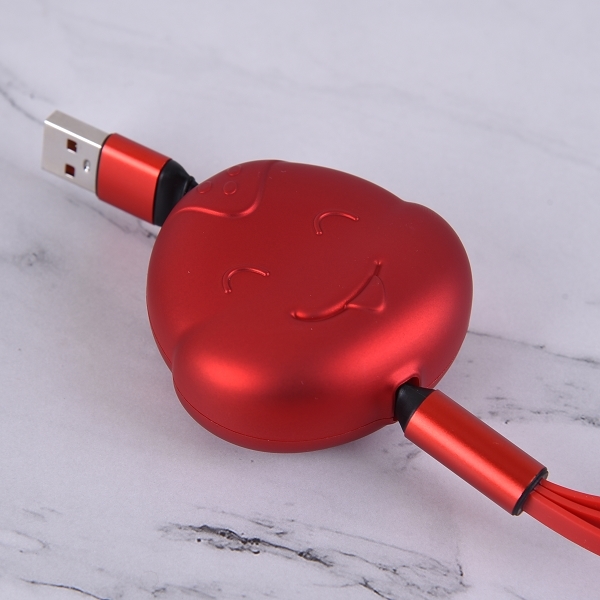 蛇年造型三合一充電線_2