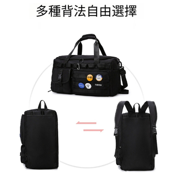 手提肩背兩用大容量運動旅行袋_1