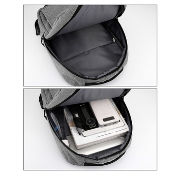 300D尼龍USB充電口雙肩通勤背包_10