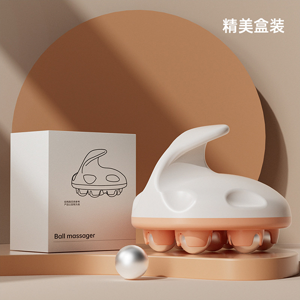 滾珠揉腹部按摩器_6