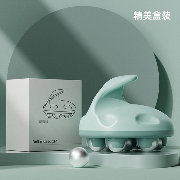 滾珠揉腹部按摩器_8