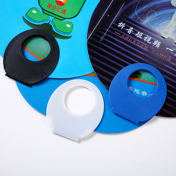 O型柄扇PP塑料廣告扇_2