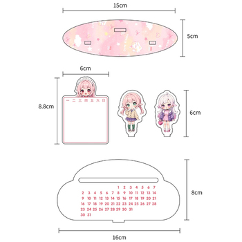 客製造型壓克力萬年曆_4