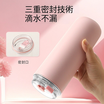 240ml/480ml不鏽鋼吸管杯-客製印刷保溫杯_2