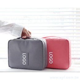 簡約時尚化妝包/折疊式防水旅行收納盥洗包-21x16x8cm-可客製化印刷企業LOGO或宣傳標語