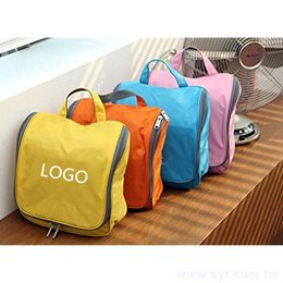 防水旅行收納盥洗化妝包-25x10x20cm-可客製化印刷企業LOGO或宣傳標語