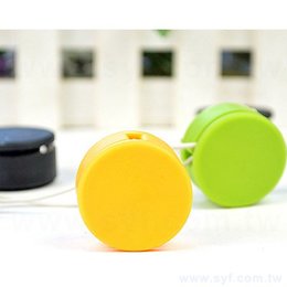 PVC造型手機捲線器-30x15mm-可客製化印刷企業LOGO或宣傳標語
