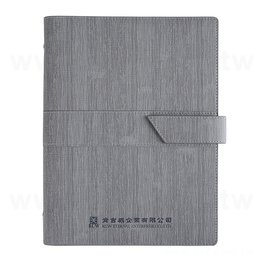 25K簡約時尚工商日誌-磁扣活頁筆記本-可訂製內頁及客製化加印LOGO