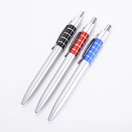 廣告筆-按壓式環保筆管推薦禮品單色原子筆-採購客製印刷贈品筆