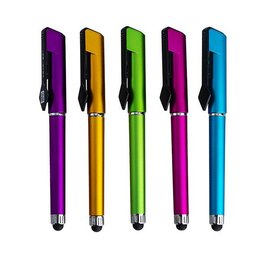 觸控筆-電容禮品多功能單色廣告筆-霧面塑膠印刷QR CODE中性筆