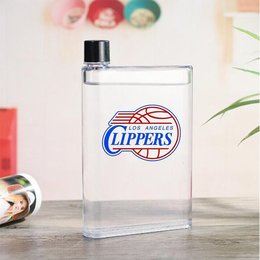 籃球款透明塑膠水瓶-可客製化印刷企業LOGO