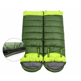 露營保暖睡袋-兩側出手袋設計