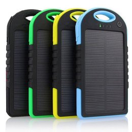 5000mah防水太陽能行動電源