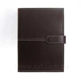 經典拼接工商日誌-磁扣式平裝萬用手冊-可訂製內頁及客製化加印LOGO