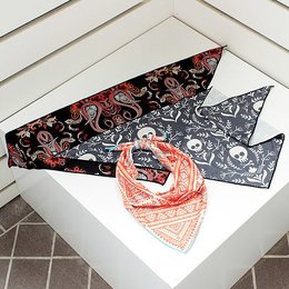 三角涼感巾-75x33cm頭巾式親水尼龍布-單面彩色印刷