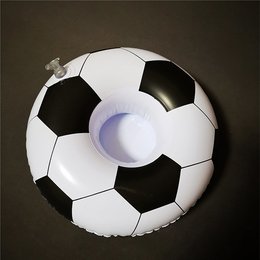 足球造型充氣杯架