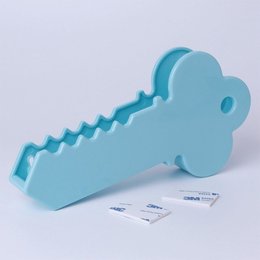 鑰匙架 -鑰匙造型磁性壁掛式鑰匙架-可客製化印刷企業LOGO