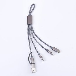 充電線-USB-四合一USB充電線-客製化商品可印刷-推薦