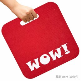 方形坐墊-28.5x28.5cm 厚5mm毛氈布/可選色-單面單色印刷