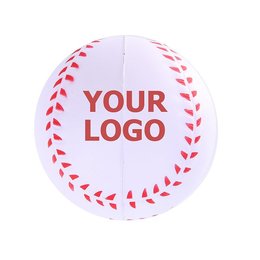 壓力球-中彈PU減壓球/棒球造型發洩球-可客製化印刷logo