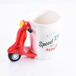 400ml陶瓷機車造型馬克杯