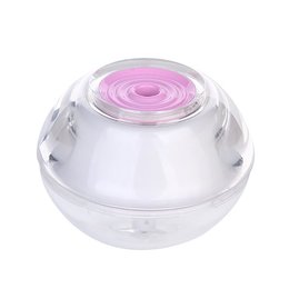 夜光燈加濕器-80ml/透明水晶燈-可印刷