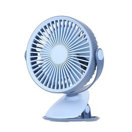 夾式迷你風扇-360度旋轉USB充電-可印刷