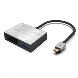 Type C讀卡機-支援SD/XQD卡/USB 3.0