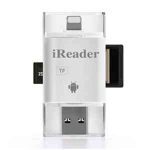 USB 3.0/Lightning讀卡機-支援TF/SD卡