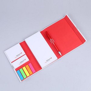 精裝便條紙-磁力貼/5色標-彩色印刷(附筆)