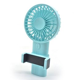 USB迷你風扇-手持式可充電風扇-附手機架功能