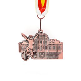 可制定自行車金屬獎章獎牌
