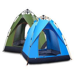 雙人戶外輕便快速開啟露營帳篷-210T聚酯纖維活動帳篷