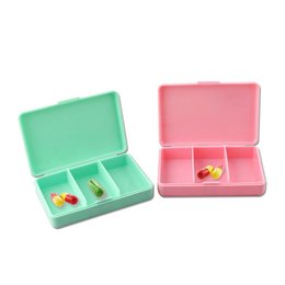 3格藥盒-PP材質