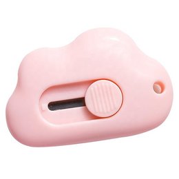 雲朵造型便攜式塑膠拆信刀