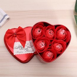 婚禮小物-玫瑰造型香味紙香皂