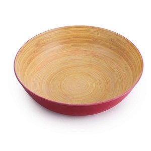 多色天然竹製沙拉碗