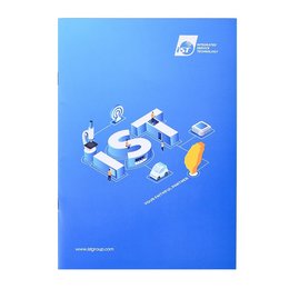 25K(14.8x21cm)200P銅西騎馬釘裝記事本-單面彩色上霧膜-可客製化內頁LOGO