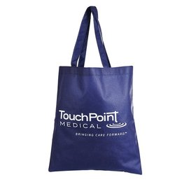 不織布環保購物袋-厚度80G-W35xH40cm-單面單色可客製化印刷-推薦款