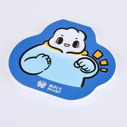 造型便條紙-封面單面彩色印刷上亮膜-12x10cm內頁單色單面印刷便條紙