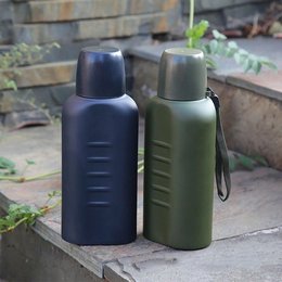 500ml警用軍訓水壺-真空雙層304不銹鋼保溫杯