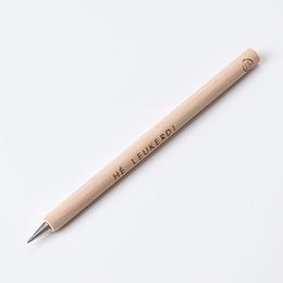 木桿單色筆-木筆製作