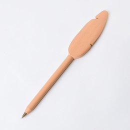 羽毛造型單色筆-木筆製作