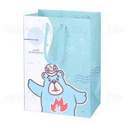 120P白牛皮紙袋-20x28x12cm-彩色印刷-企業機構-國立海洋科技博物館