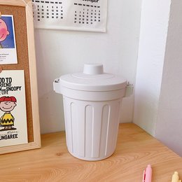 垃圾桶-PP迷你桌面垃圾桶-尺寸桶口直徑13x桶底直徑10x高度18cm(現貨)
