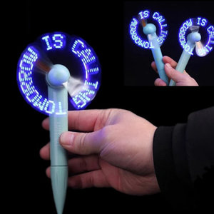 LED閃字風扇造型筆