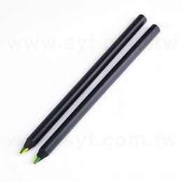 四色同芯彩色鉛筆-大三角黑木鉛筆-可印LOGO