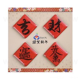 波麗磁鐵-方形3x3cm-單面彩色印刷