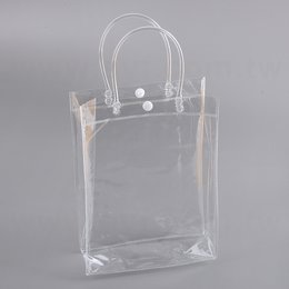 PVC透明手提袋-W17*H23*D7cm